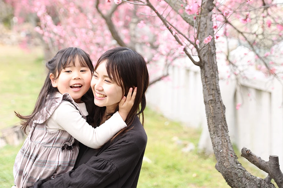 春の公園ロケーション撮影イベント